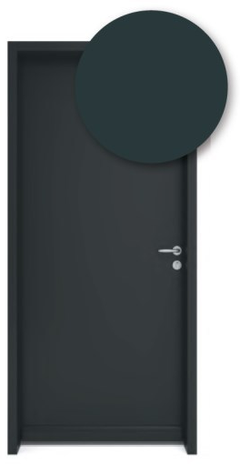 Porte Bricard Minotaure — Gris anthracite · RAL 7016